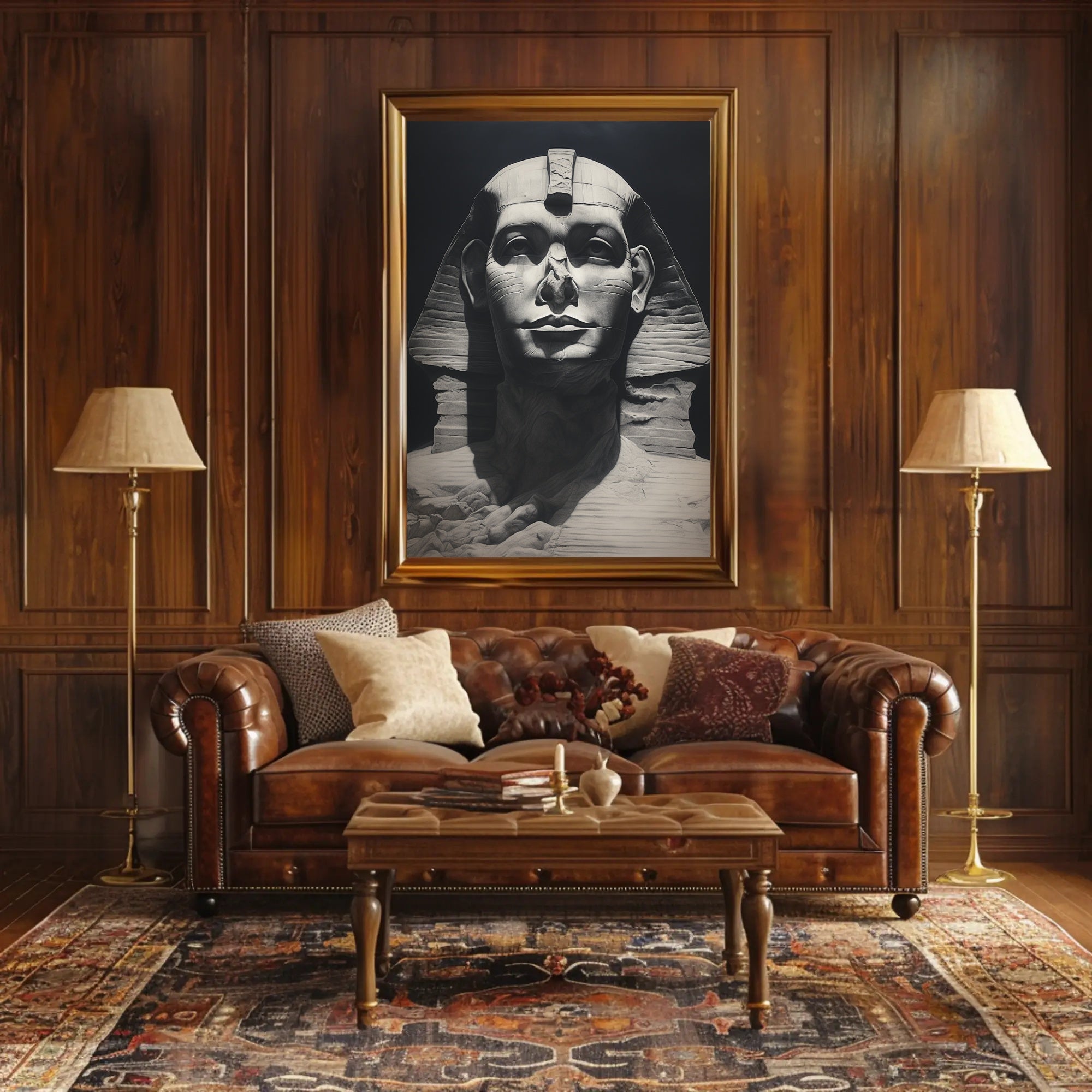 The Enigmatic Sphinx Poster