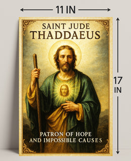 Saint Jude Thaddaeus Patron of Hope Poster PosterGoat