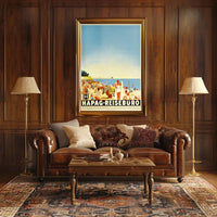 Hapag-Reisebüro Beach Scene Poster