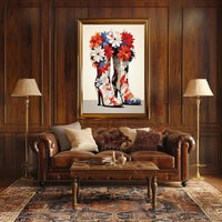 Floral Fashion Statement Poster