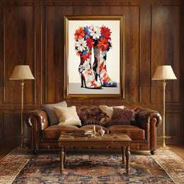 Floral Fashion Statement Poster