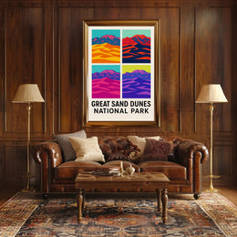 Great Sand Dunes National Park Poster PosterGoat