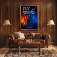 Fly Pinnacles National Park Art Print