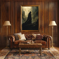 The Shadowed Wanderer Art Print Poster for Home Decor Lovers PosterGoat