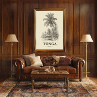 Tropical Paradise Tonga Poster