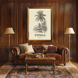 Tropical Paradise Tonga Poster