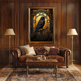 The Enigmatic Raven Poster