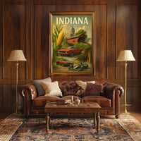 Indiana Heritage Poster