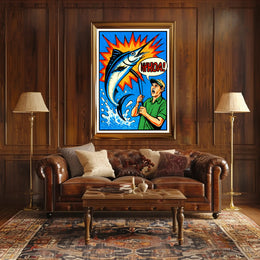 The Big Catch Poster PosterGoat