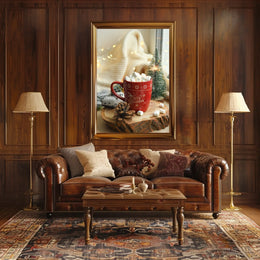 Cozy Christmas Cheer Poster