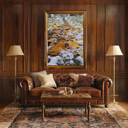 AutumnS First Snow Poster