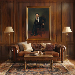 Abraham Lincoln Full Body Standing Photo Poster PosterGoat