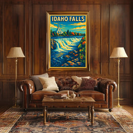 Idaho Falls Scenic Poster
