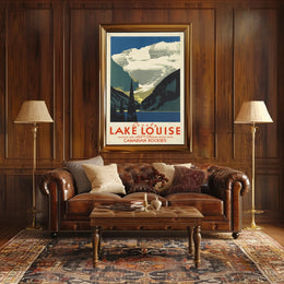 Lovely Lake Louise Poster
