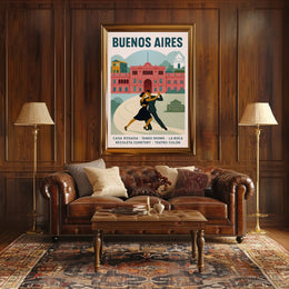 Discover Buenos Aires Poster