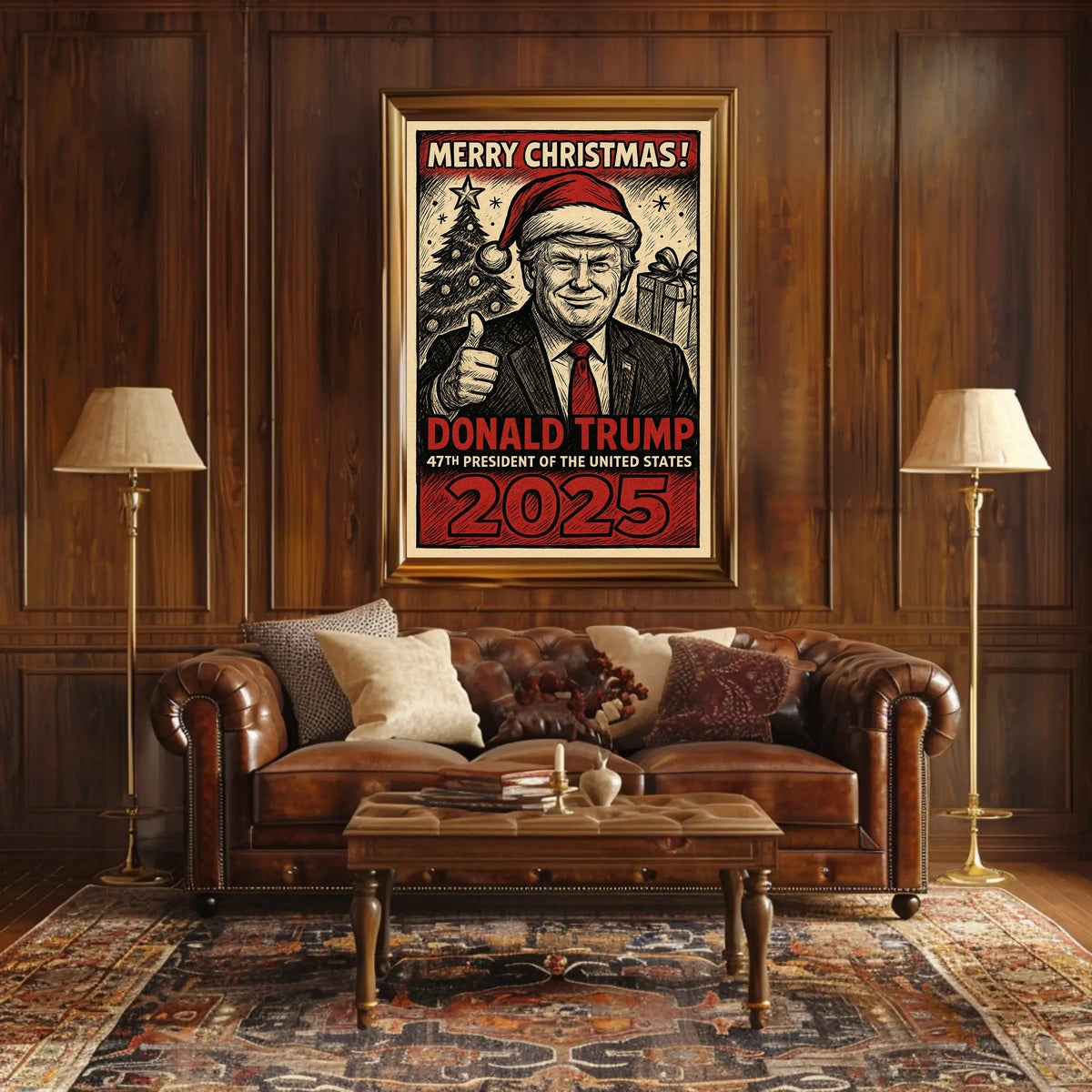 Donald Trump 47th President Poster