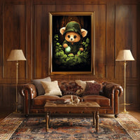 Adventure in the Enchanted Forest Poster for Kids Nursery