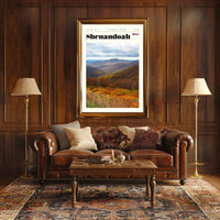 Shenandoah Scenic National Park Poster Print