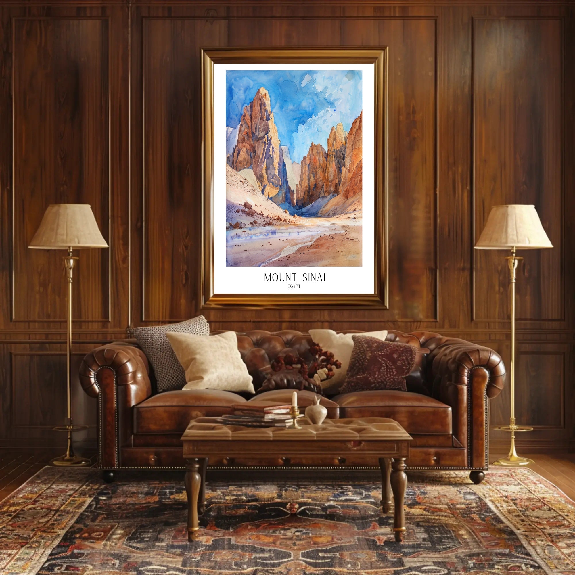 Mount Sinai Poster PosterGoat