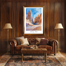 Mount Sinai Poster PosterGoat