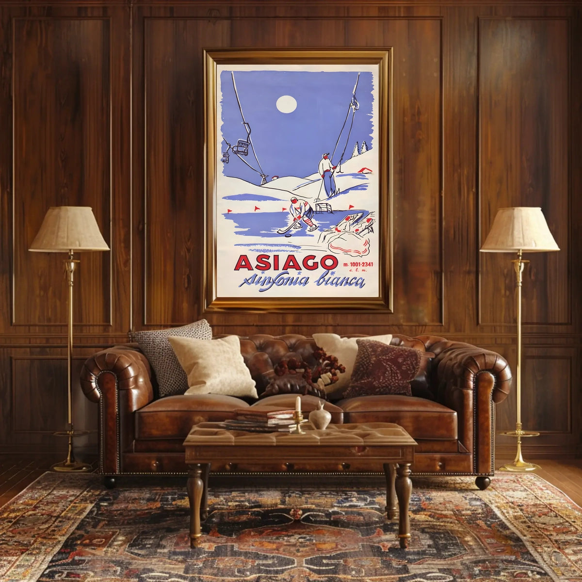 Asiago Winter Sports Poster