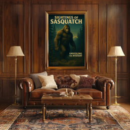 Sightings of Sasquatch Poster