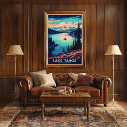 Lake Tahoe Scenic Poster