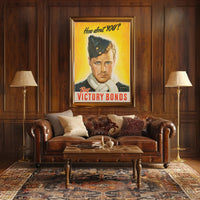 World War II Victory Bonds Propaganda Poster