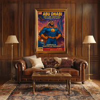 Skyline Sentinel of Abu Dhabi Poster