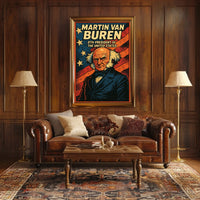 Martin Van Buren Eighth President Poster Wall Art Decor