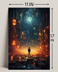 Journey Into The Digital Abyss Poster