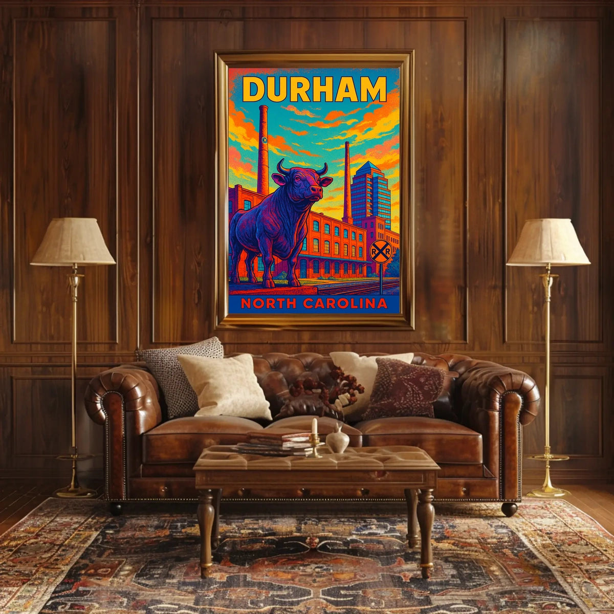 Durham, North Carolina Poster