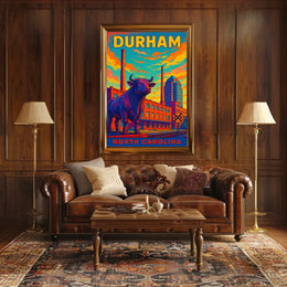 Durham, North Carolina Poster
