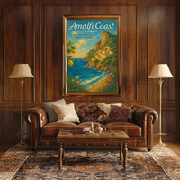 Coastal Beauty and Tranquility Art Poster