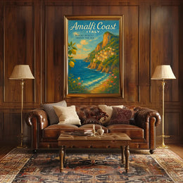Coastal Beauty and Tranquility Art Poster