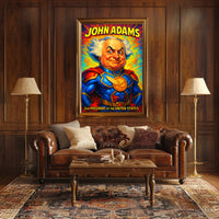 John Adams 2nd President Poster PosterGoat
