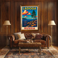 Ladoga, Russia Poster