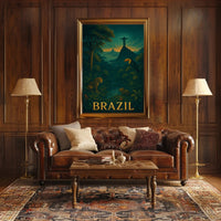 Brazil A Natural And Cultural Wonder Poster