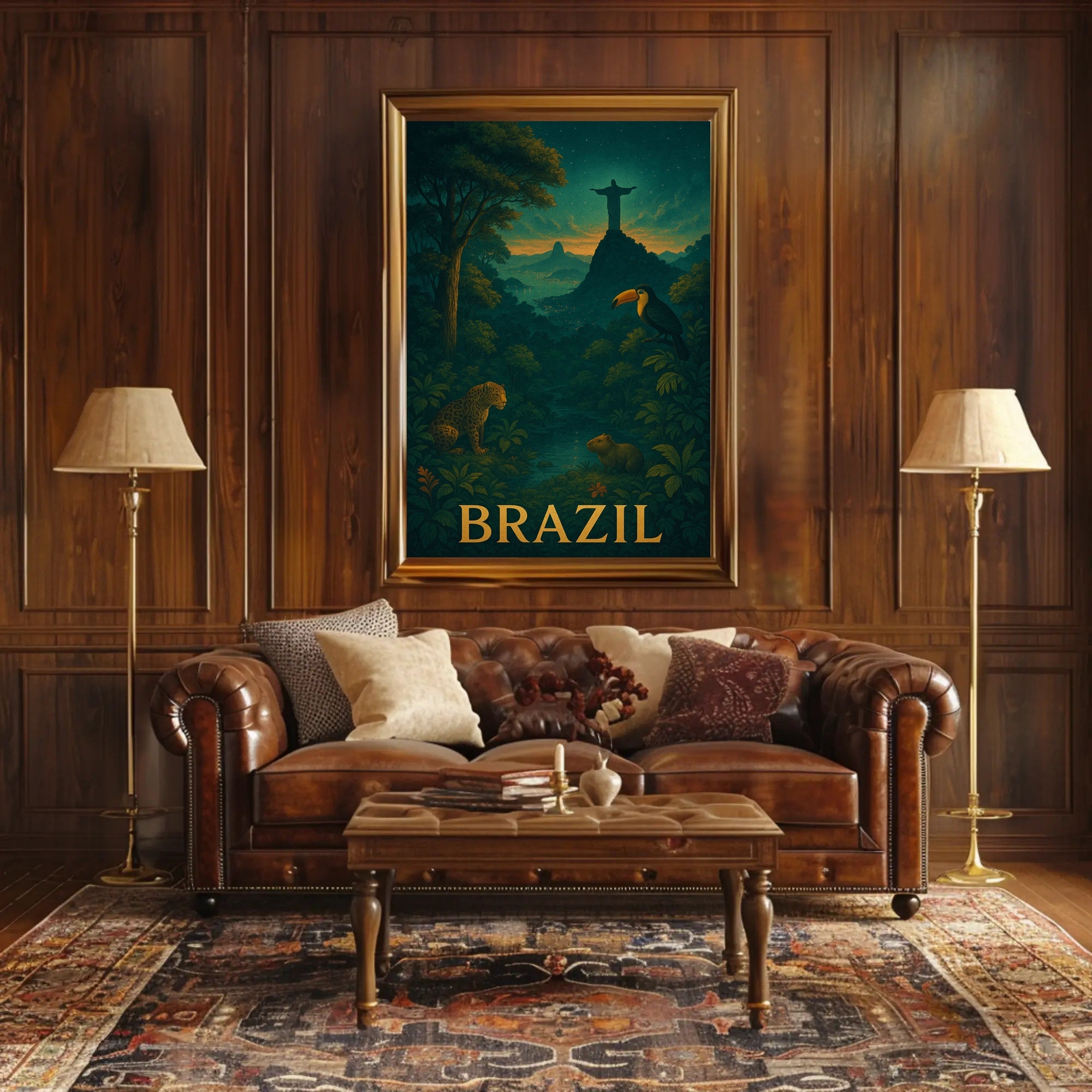 Brazil A Natural And Cultural Wonder Poster