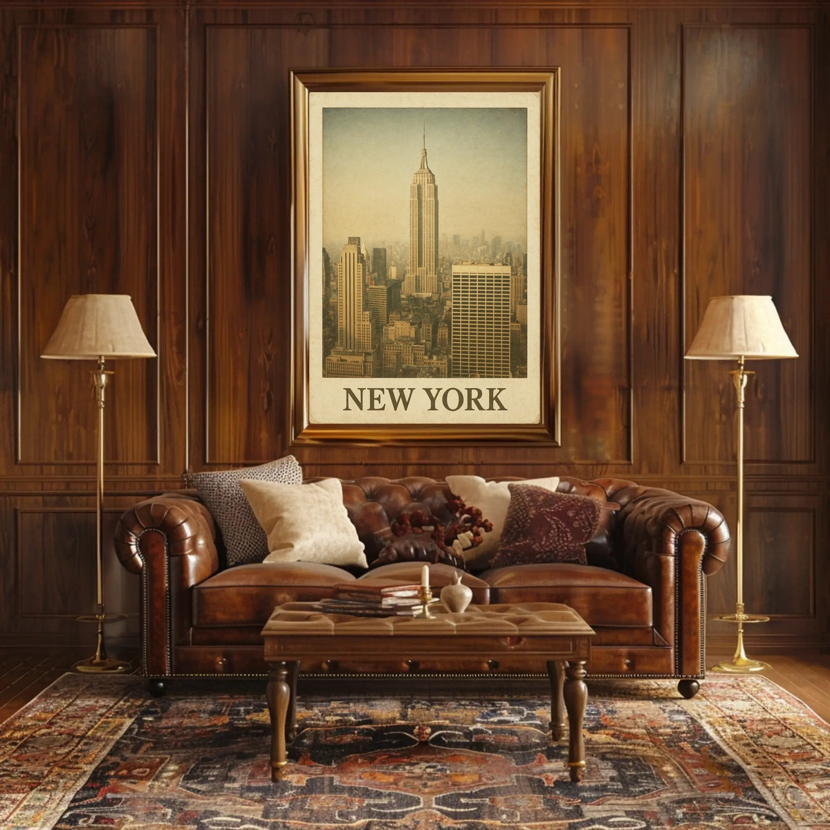 New York Skyline Poster