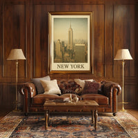 New York Skyline Poster