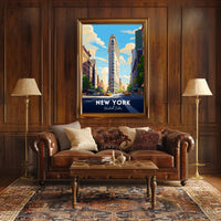 New York City Flatiron Building Urban or Cityscape Poster