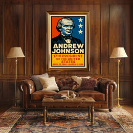 Andrew Johnson 17th President Poster