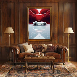 Futuristic Elegance Poster