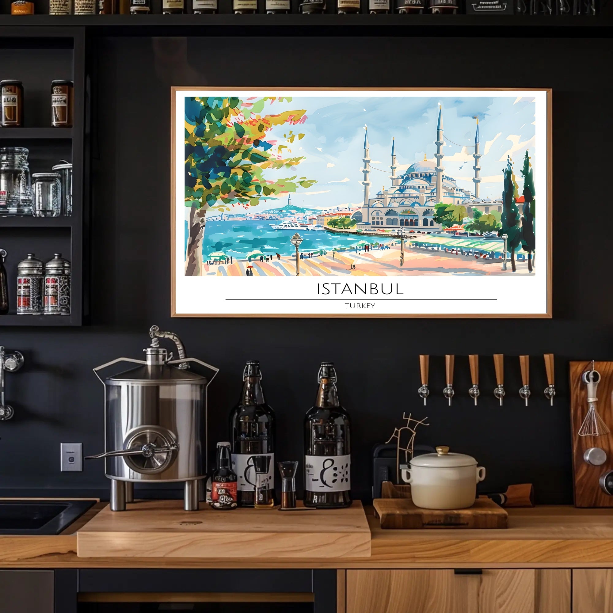 Enchanting Istanbul Poster PosterGoat