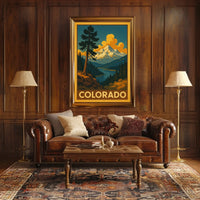 Colorado Mountain Landscape Poster