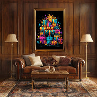 Colorful Gift Extravaganza Poster