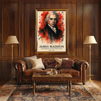 James Madison 4Th President Poster