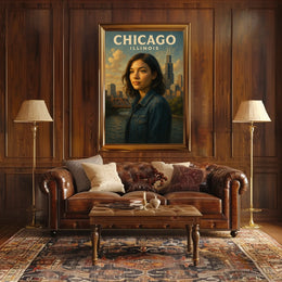 Chicago, Illinois Poster