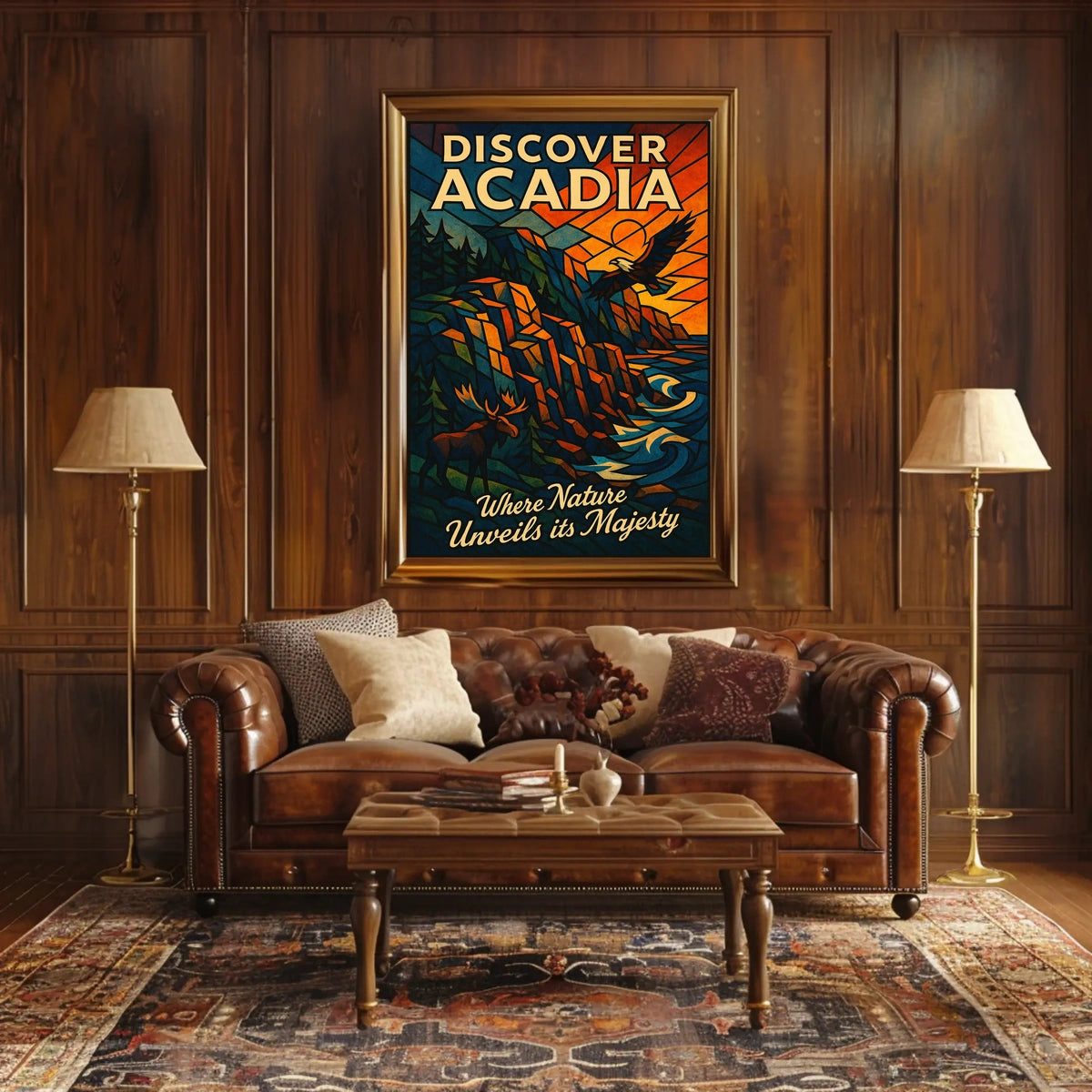 Discover Acadia Poster
